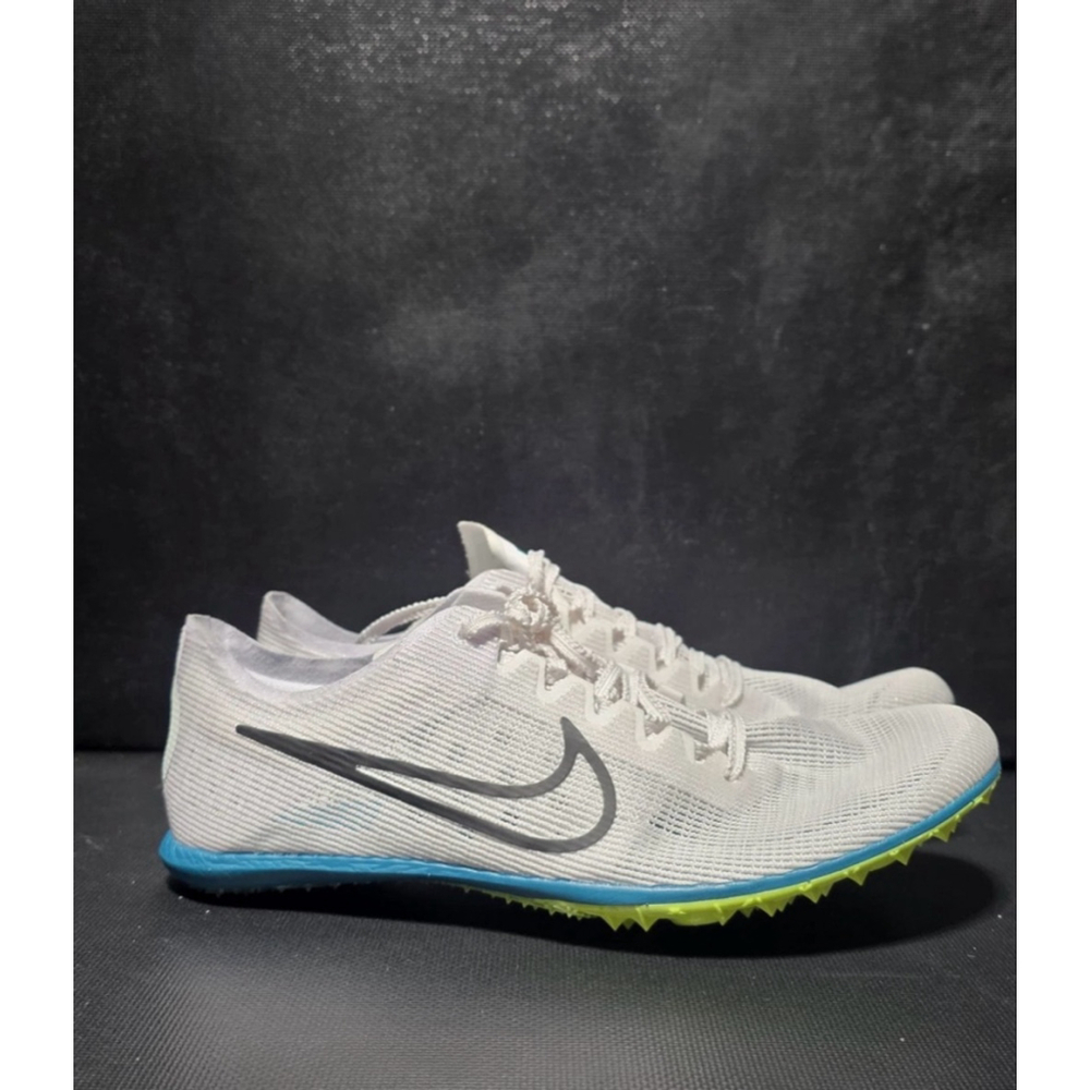 Nike Zoom Mamba 6 "White Bright Spruce" DR2733-102 Track Cleats size 10 - Picture 3 of 5